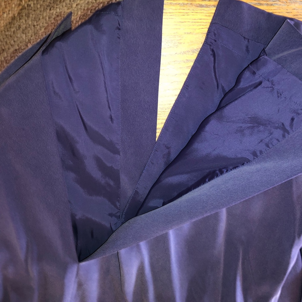 DANA BUCHMAN slitted long skirt/jacket/silk - Picture 2 of 8